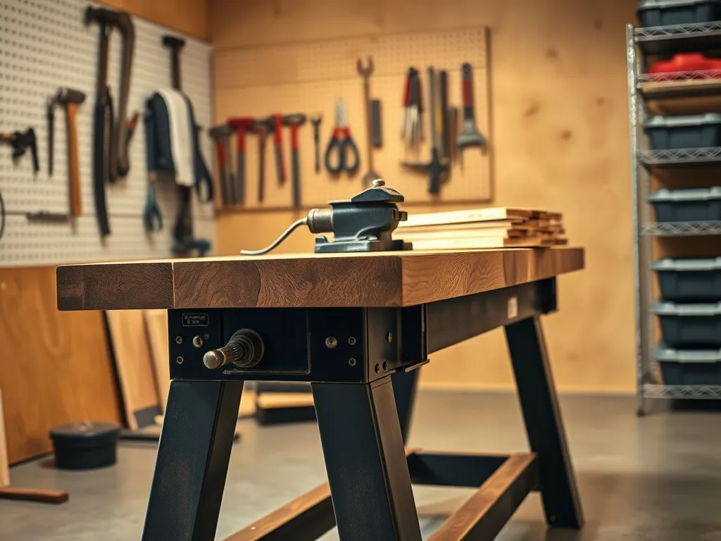 Wybór stabilnego stołu warsztatowego do garażu – na co patrzeć?