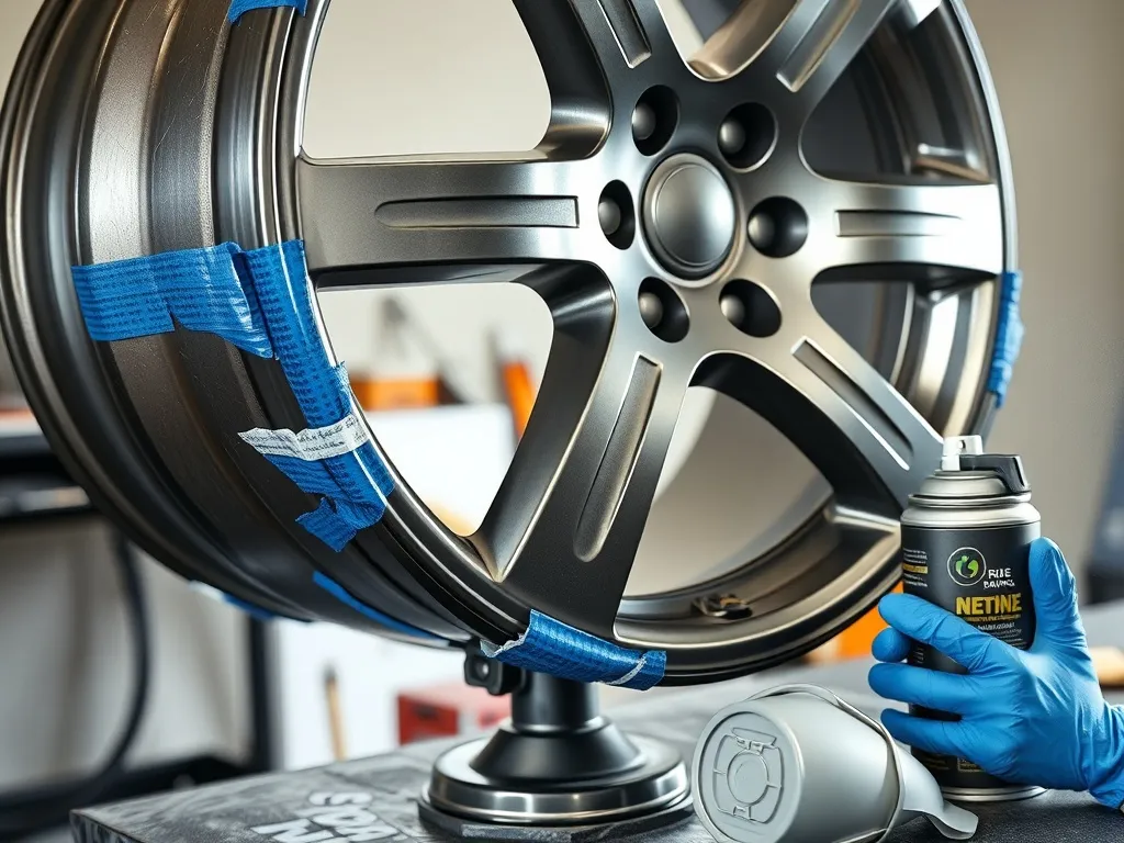 Malowanie felg aluminiowych w domowych warunkach krok po kroku