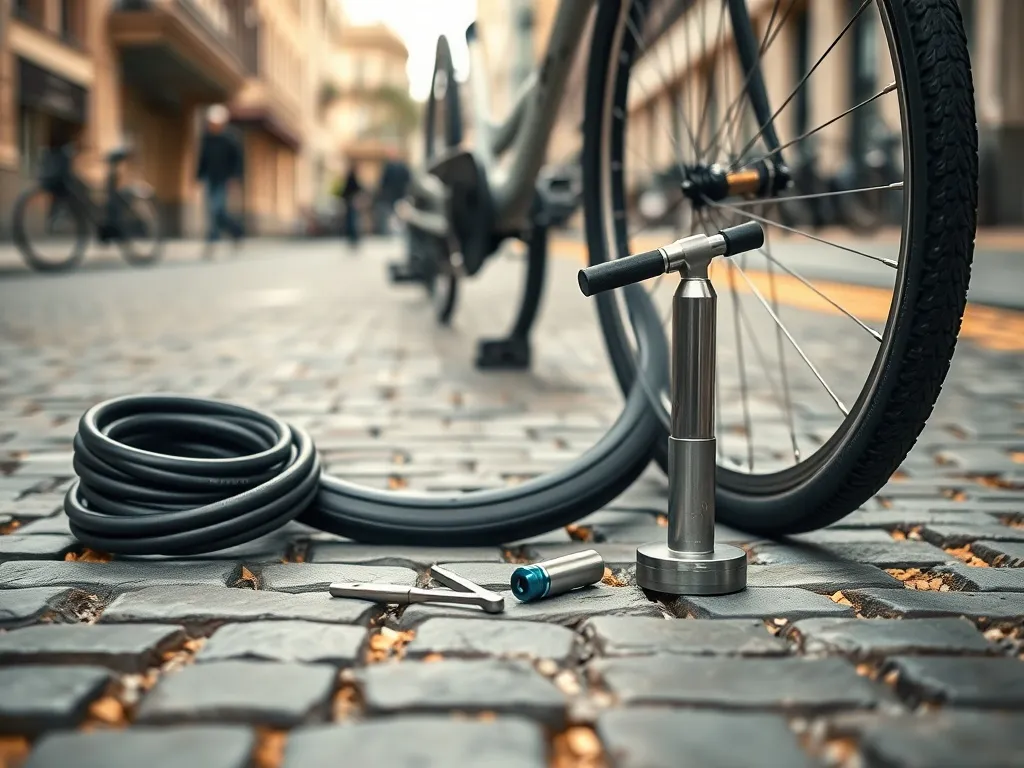 Jak wymienić dętkę w rowerze miejskim szybko i sprawnie?
