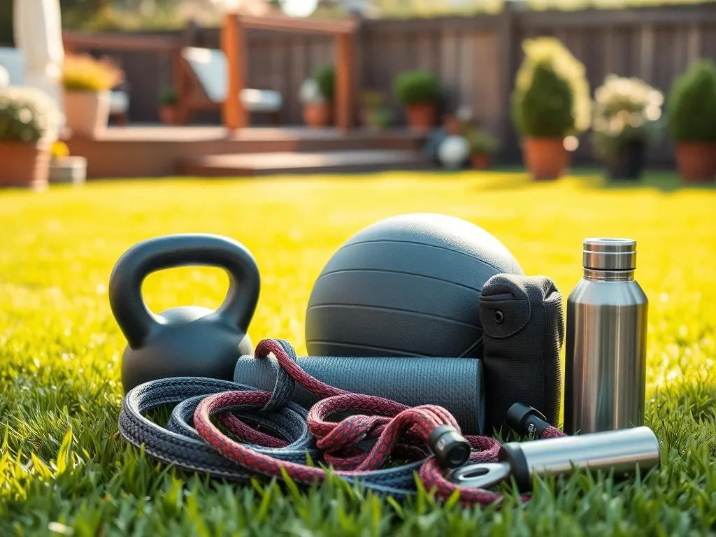 Najlepsze akcesoria do treningu funkcjonalnego w ogrodzie