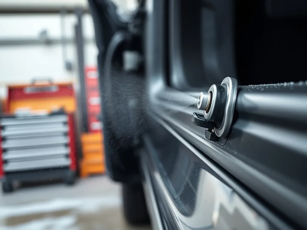 Smarowanie prowadnic i zawiasów w samochodzie przed zimą: poradnik